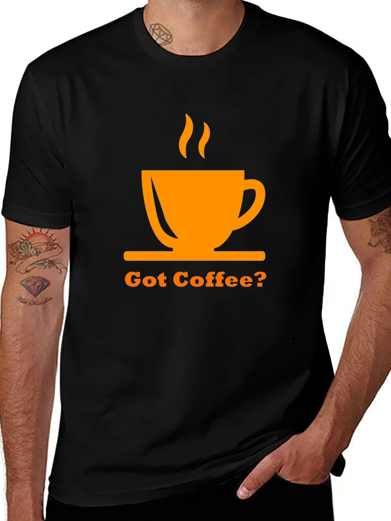 Got Coffee? Graphic Tee - Black Unisex T-Shirt
