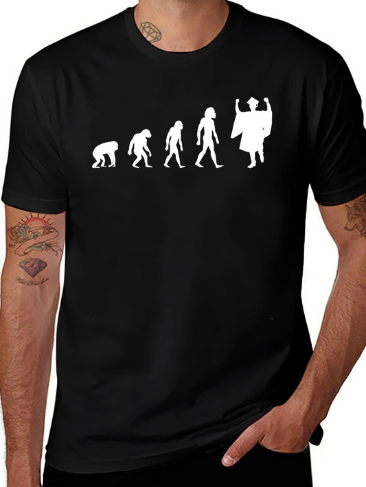 Evolution to Graduation Black T-Shirt