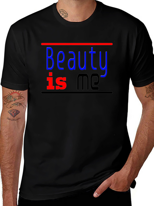 Beauty Is Me Black T-Shirt