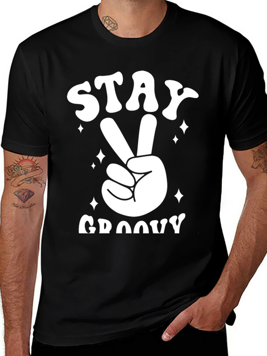 Stay Groovy Retro T-Shirt