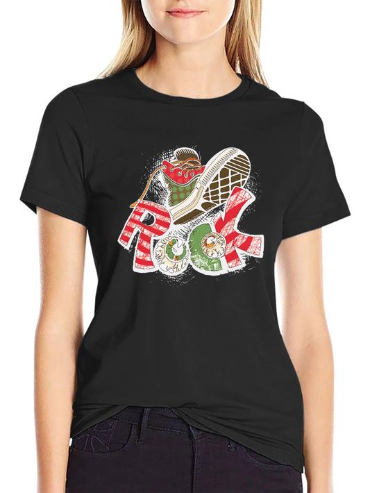 Rock Climbing Shoe Graphic T-Shirt