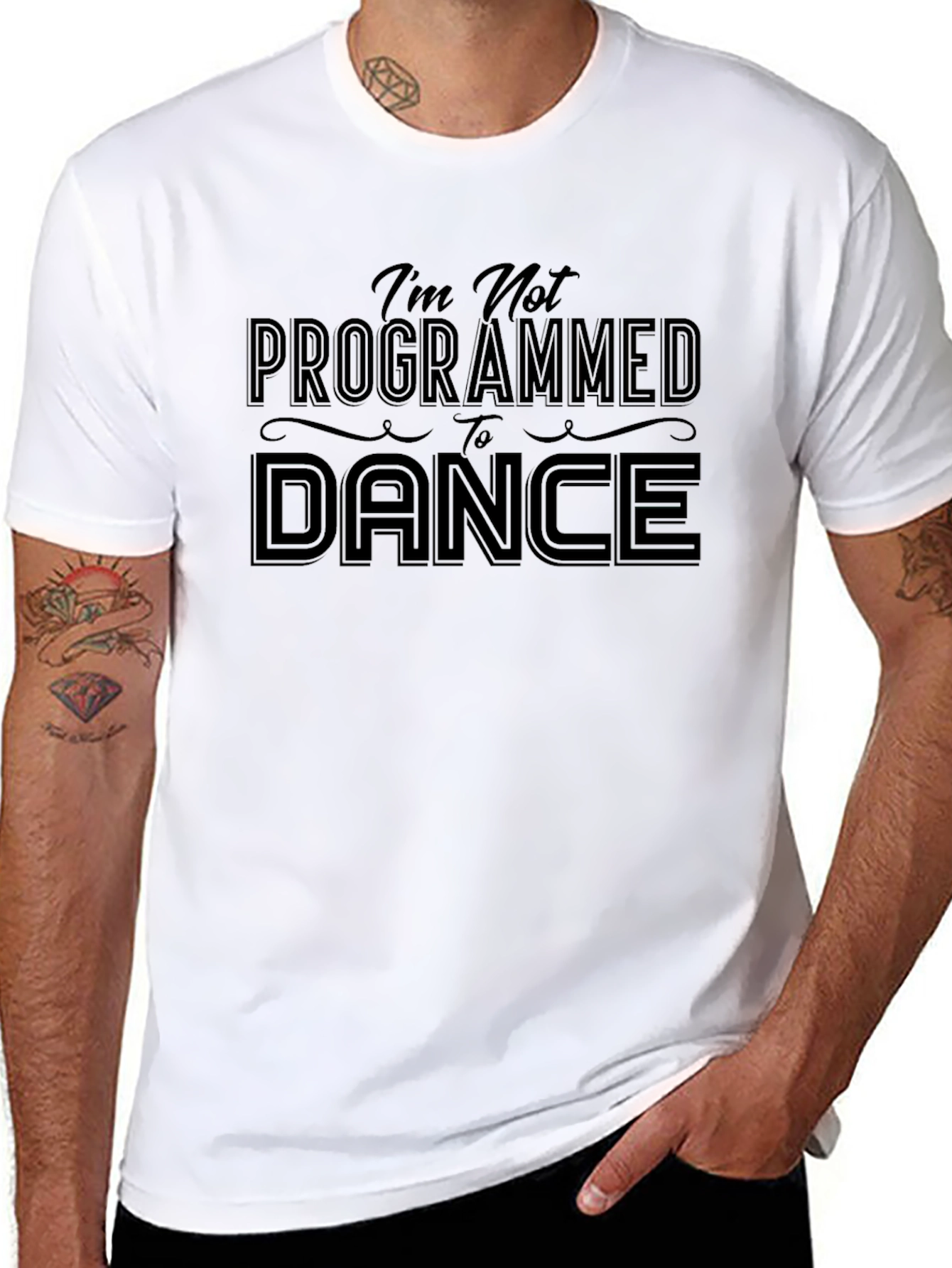 Im Not Programmed to Dance Graphic Tee