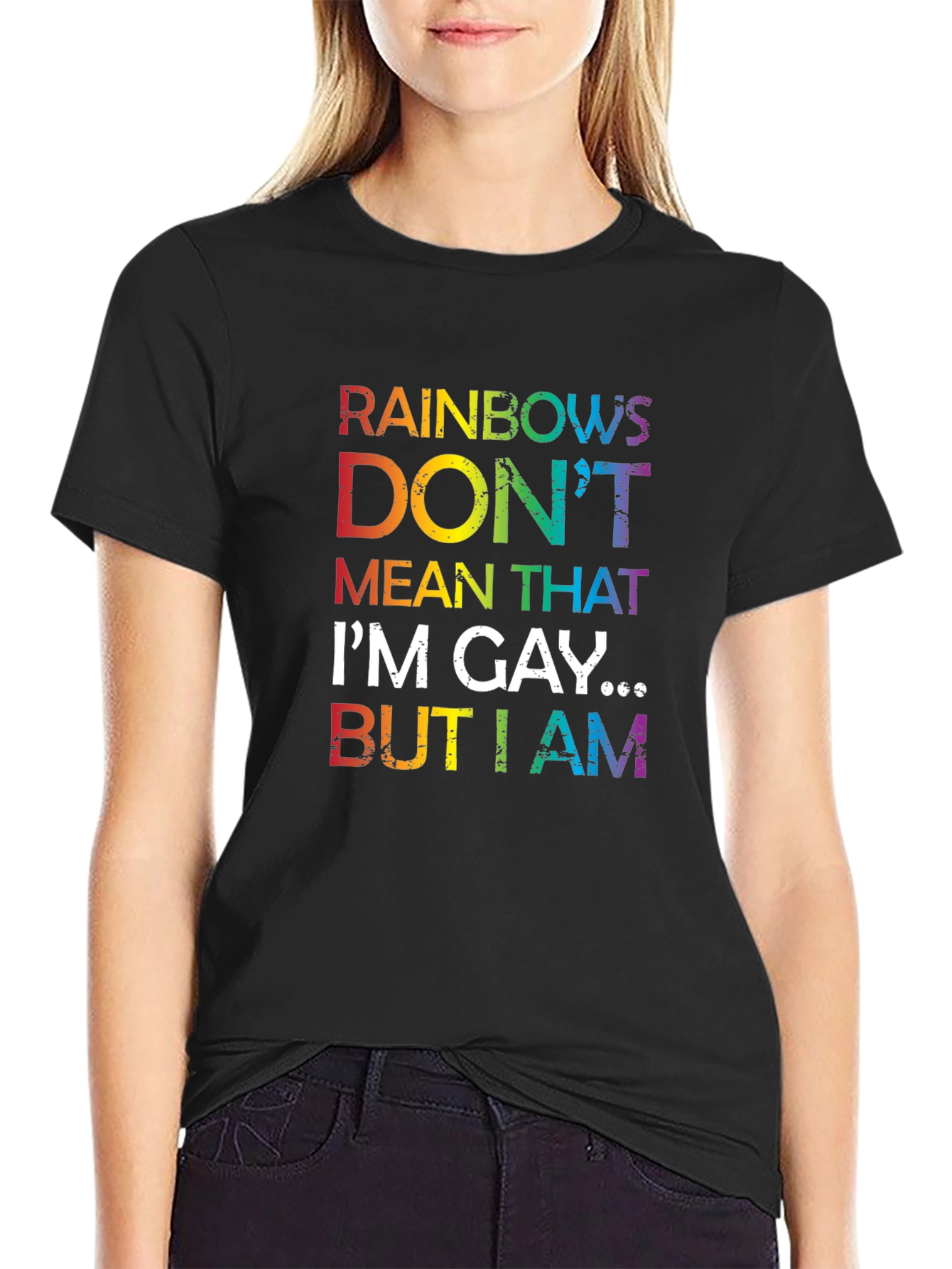 Rainbows Dont Mean Gay T-Shirt
