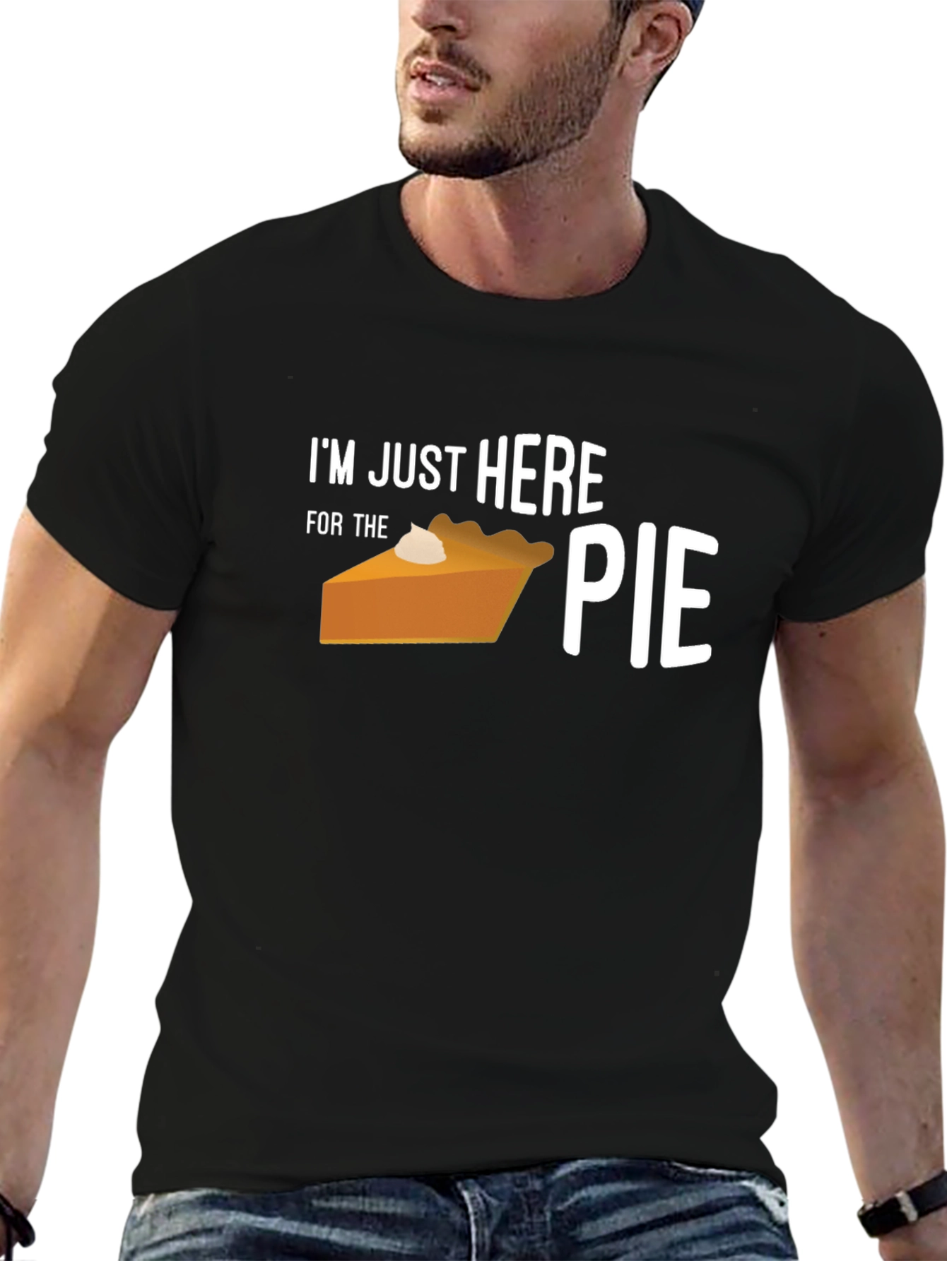 Funny Thanksgiving Pie Graphic T-Shirt