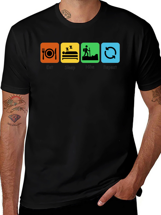 Eat Sleep Hike Repeat T-Shirt