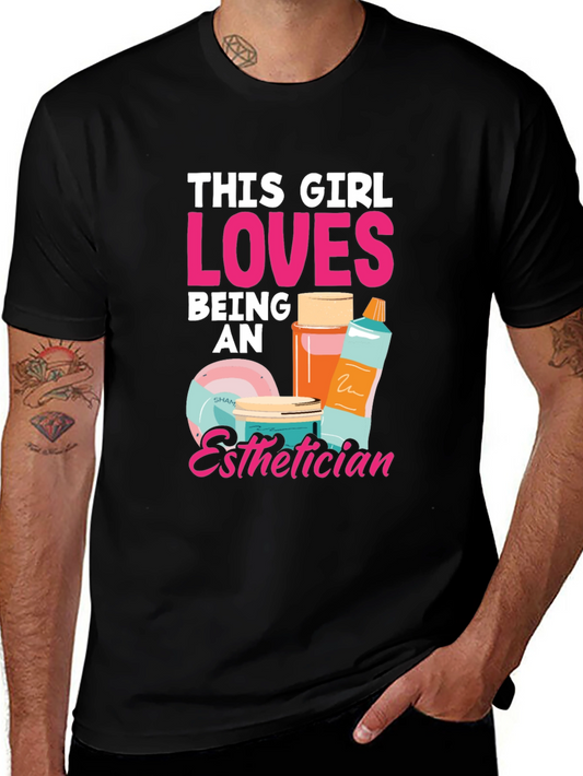 Esthetician Girl T-Shirt - Gift for Beauty Lovers