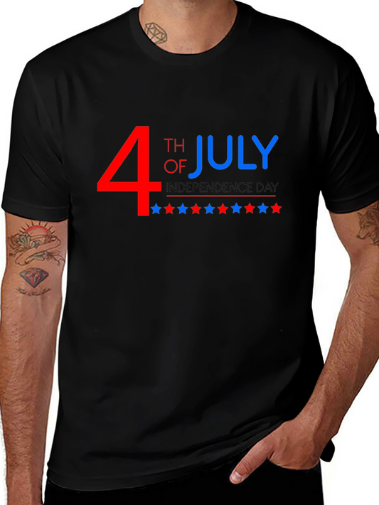 Patriotic 4th of July Independence Day Graphic T-Shirt