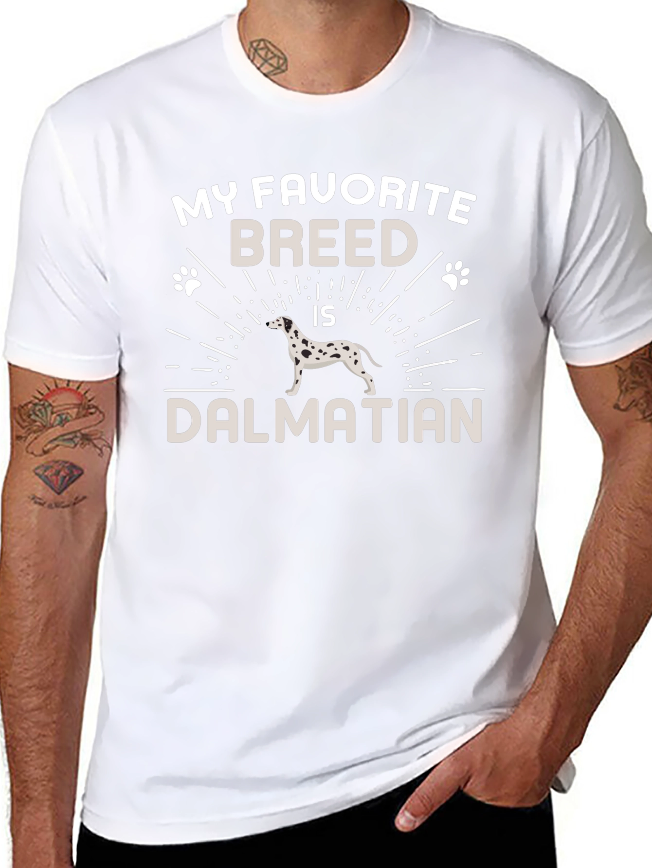 My Favorite Breed Dalmatian T-Shirt