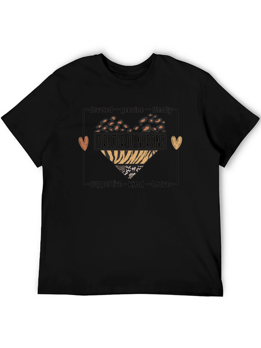 Director of Nursing Heart Graphic Tee