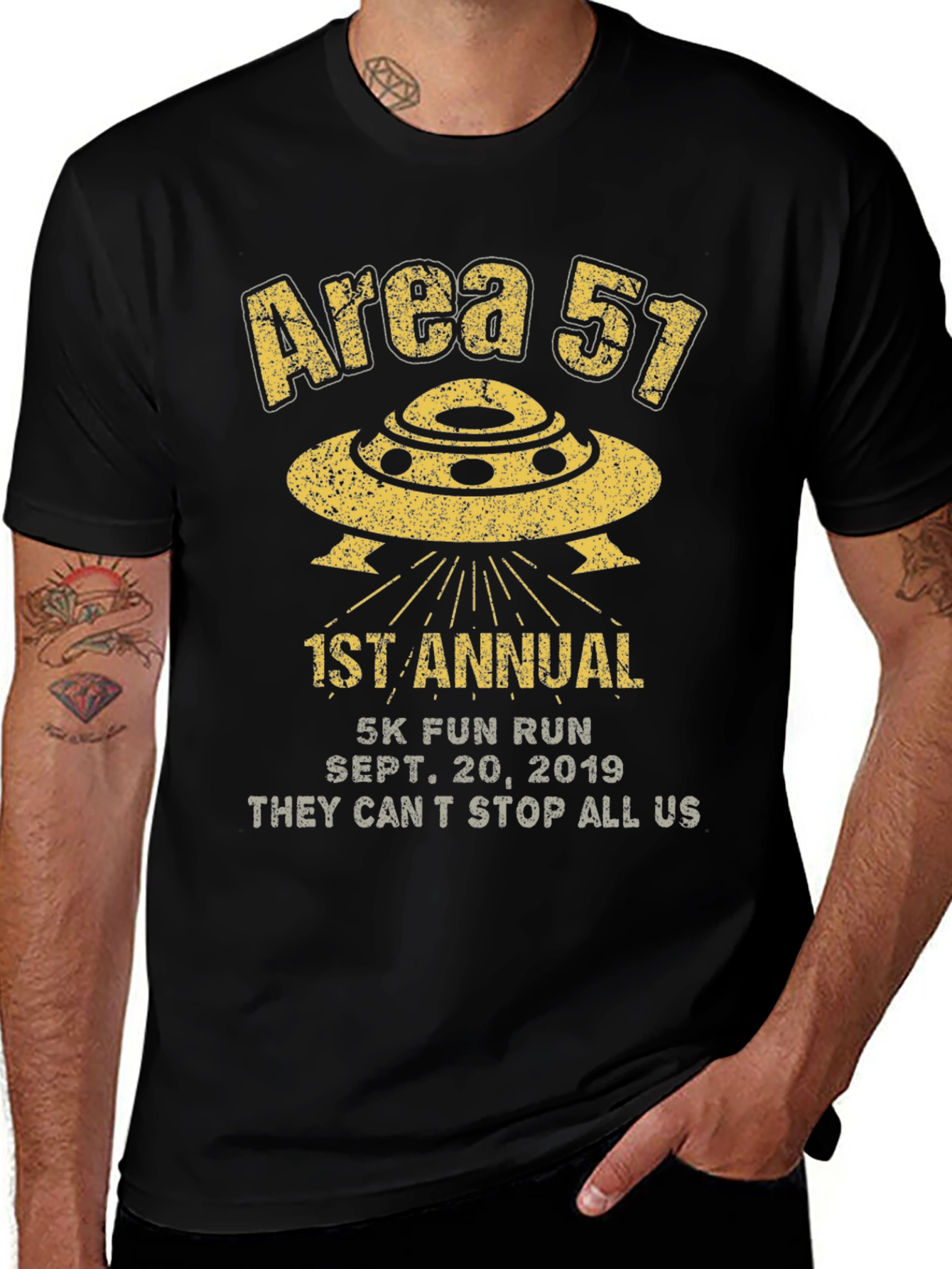 Area 51 1st Annual 5K Fun Run T-Shirt