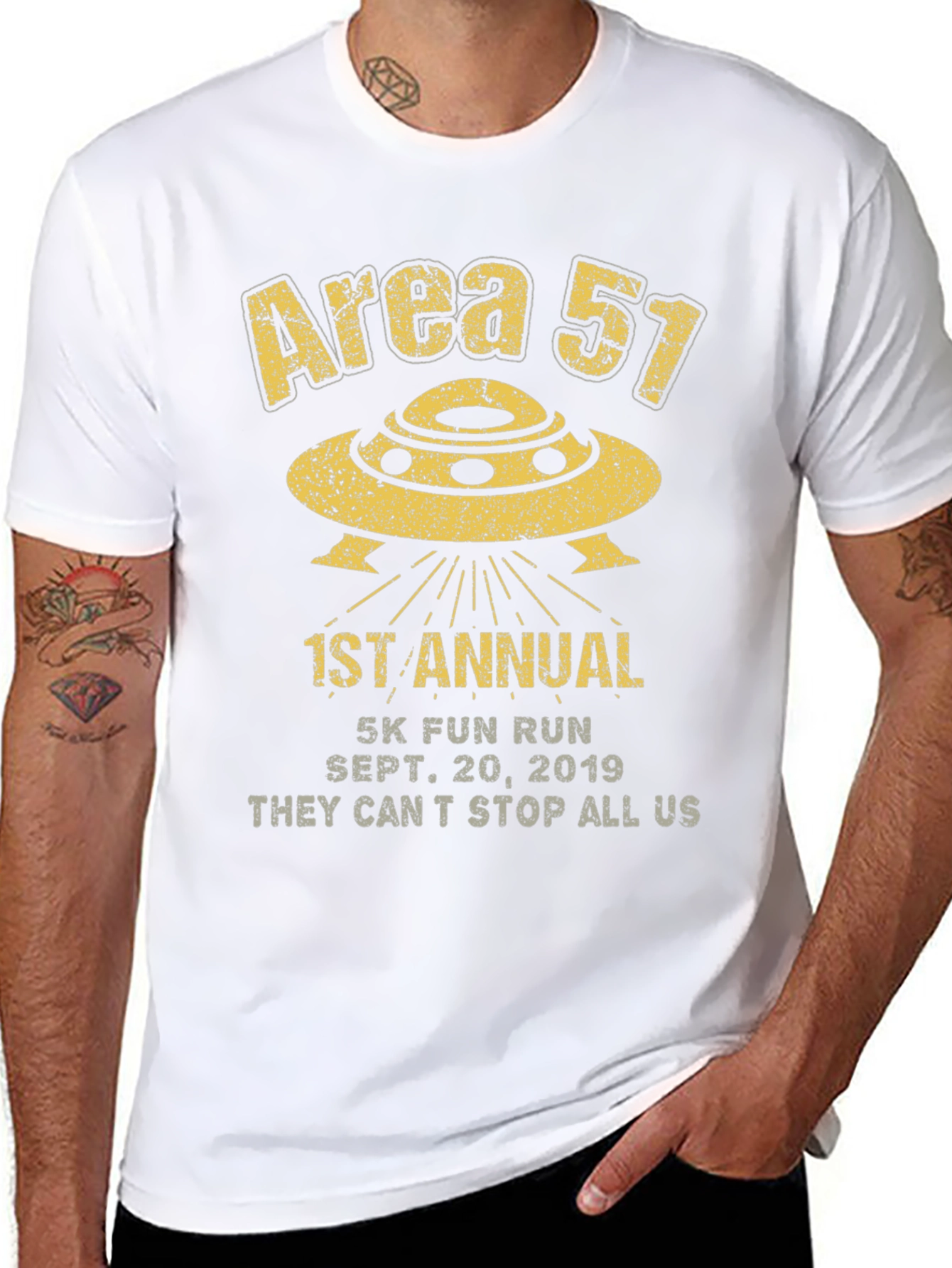 Area 51 1st Annual 5K Fun Run T-Shirt
