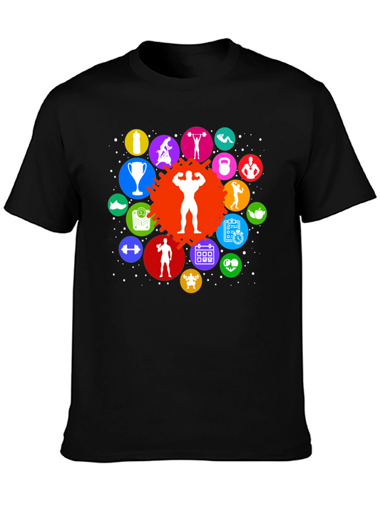 Fitness Graphic T-Shirt | Gym Motivation Tee