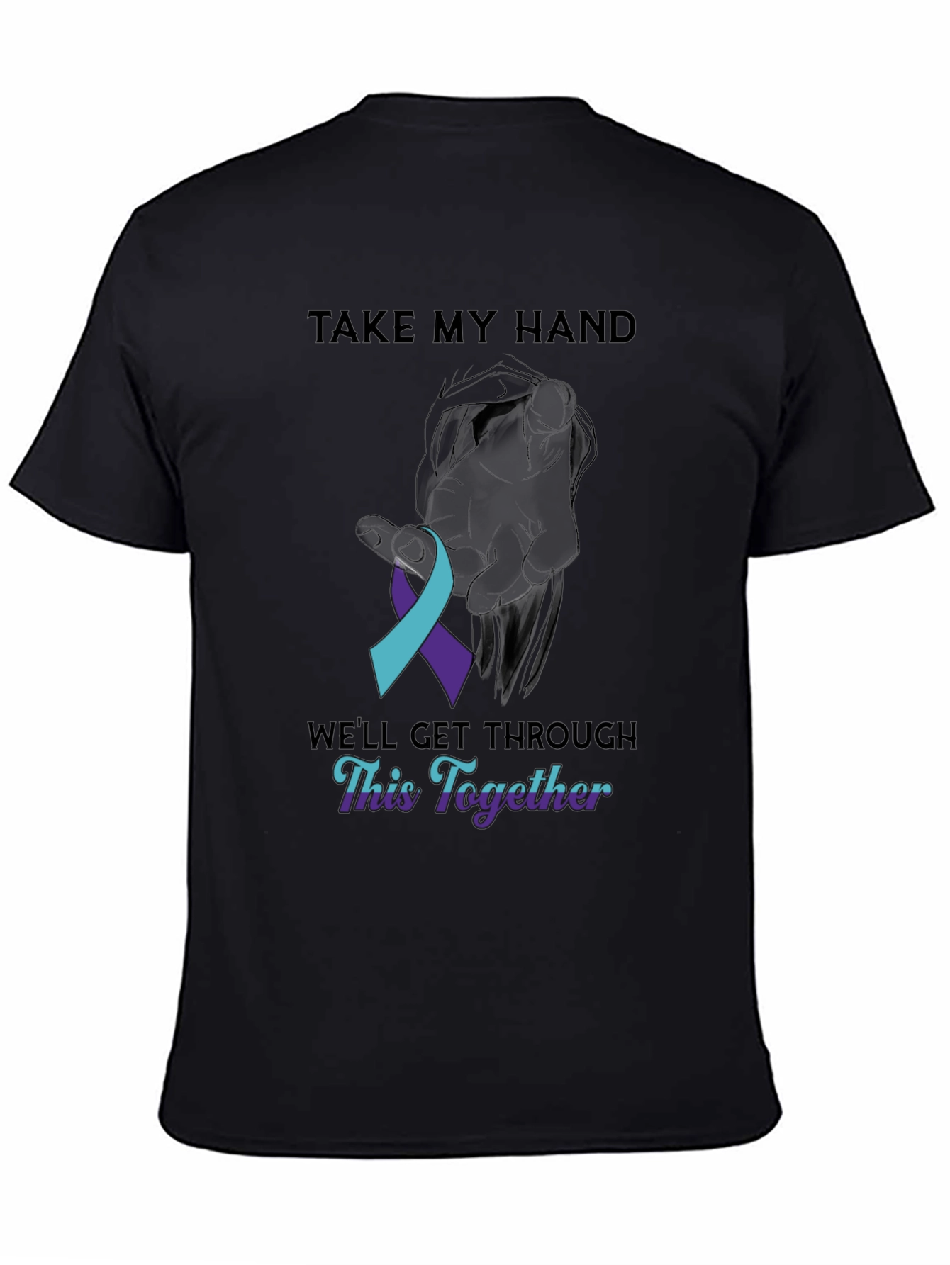 Take My Hand T-Shirt Suicide Prevention