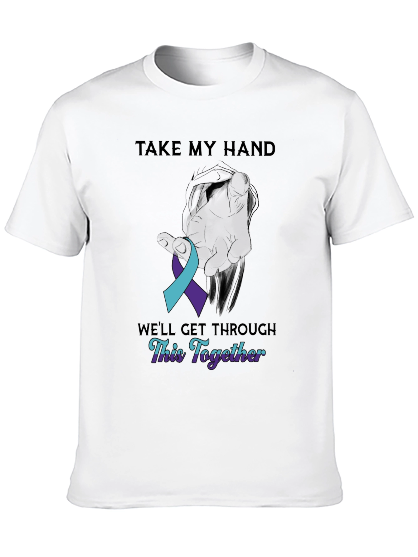 Take My Hand T-Shirt Suicide Prevention