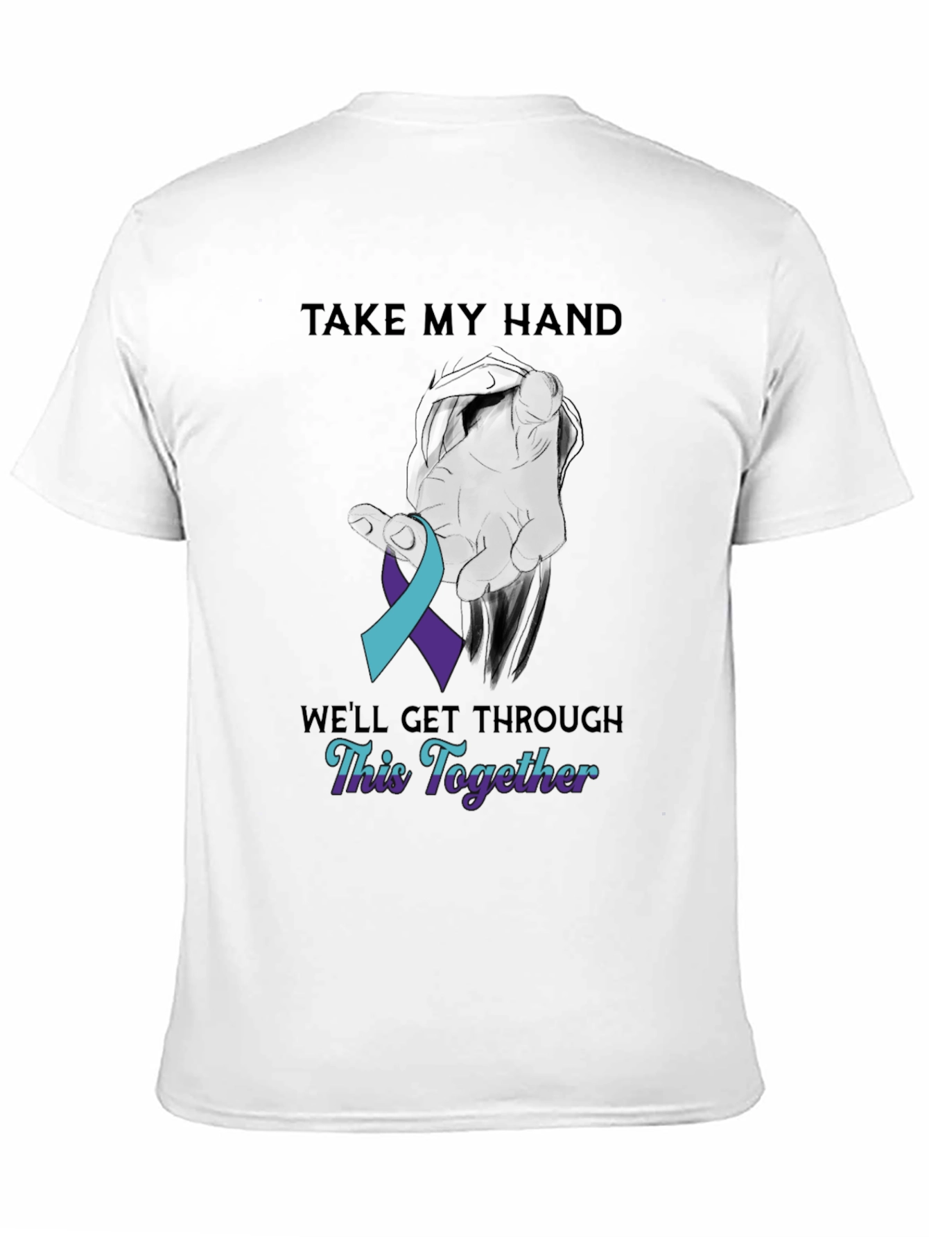 Take My Hand T-Shirt Suicide Prevention