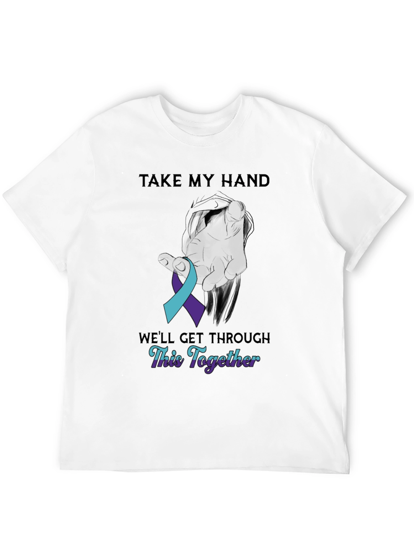 Take My Hand T-Shirt Suicide Prevention