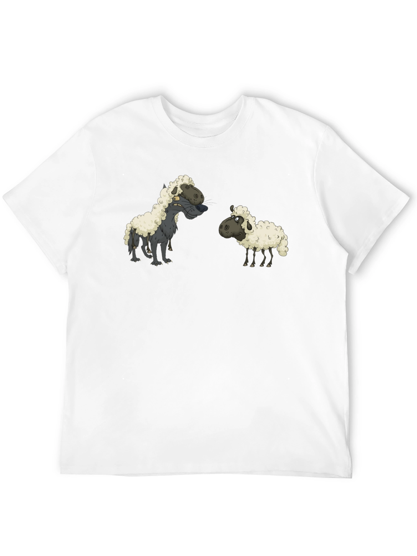 Wolf in Sheeps Clothing Black T-Shirt