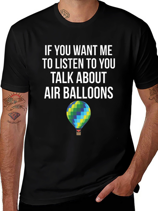 Air Balloon Talk T-Shirt - Listener Edition