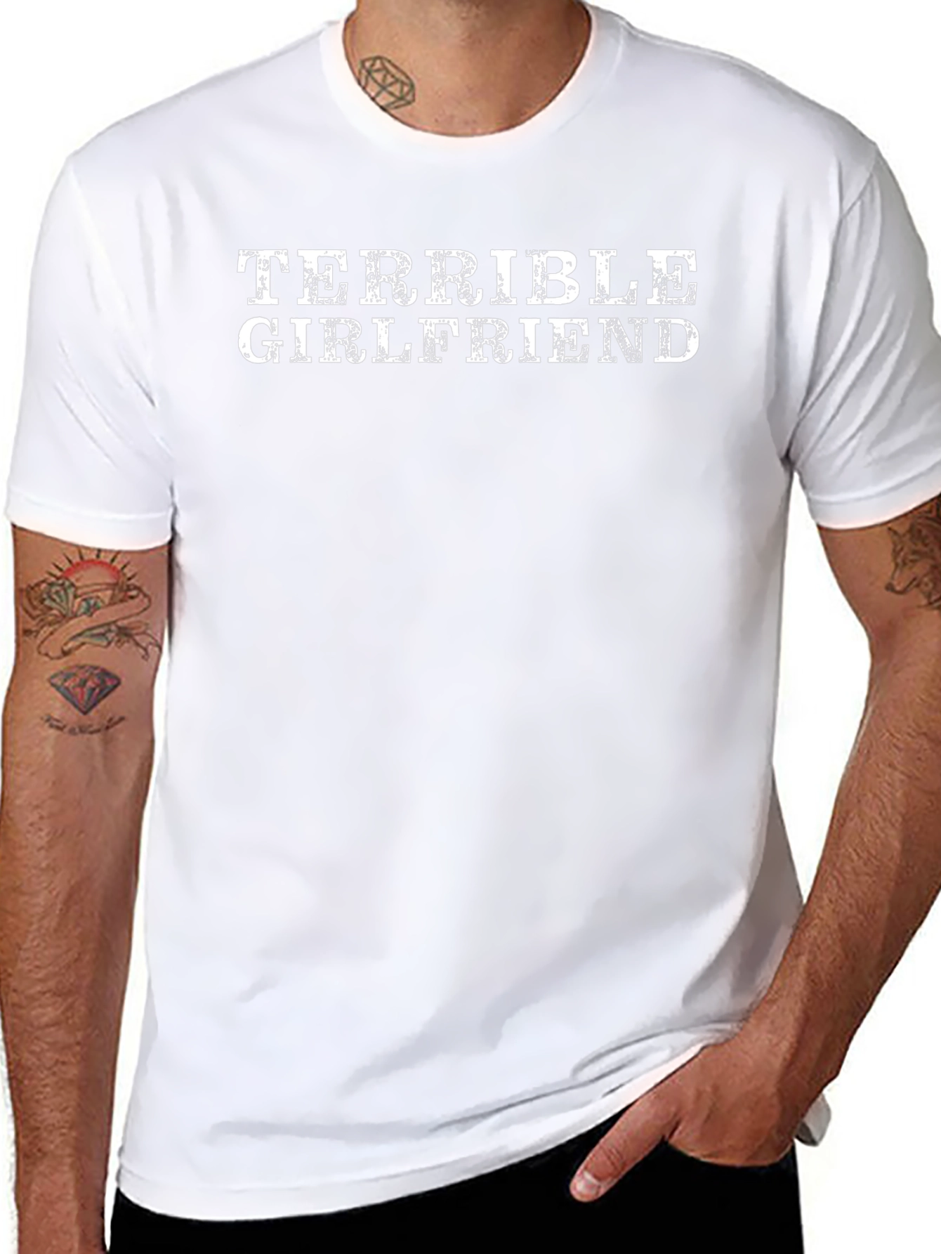 Terrible Girlfriend Funny Graphic T-Shirt