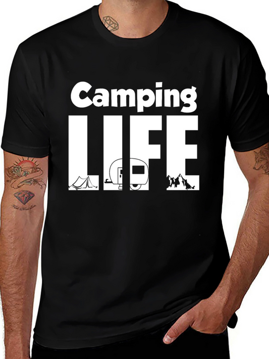 Camping Life T-Shirt - Adventure Ready!