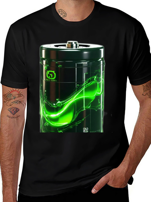 Energy Surge Black T-Shirt