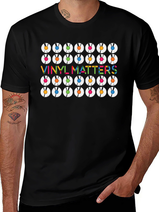 Vinyl Matters Graphic Tee - Music Lover Shirt