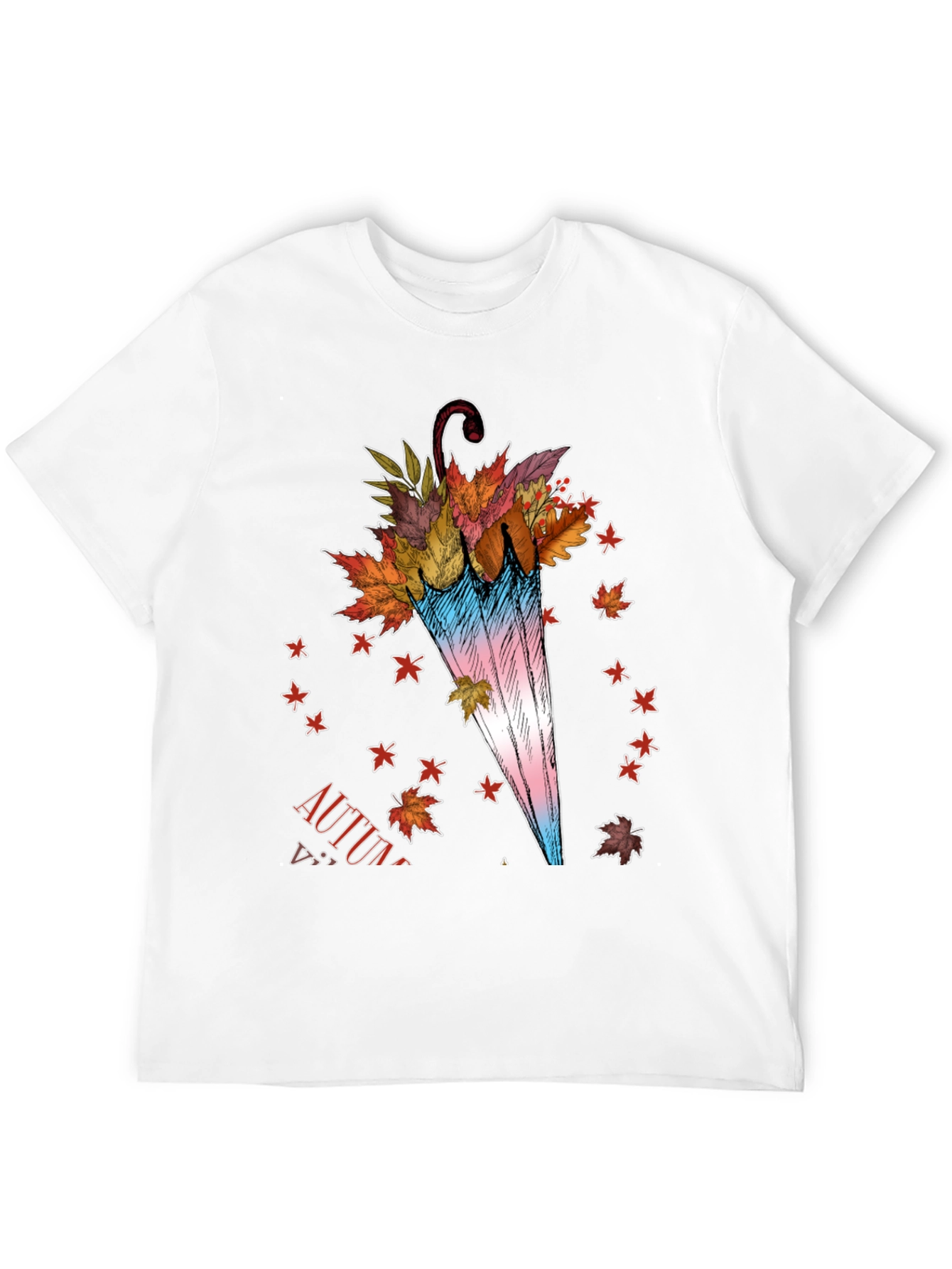 Autumn Leaves Umbrella T-Shirt