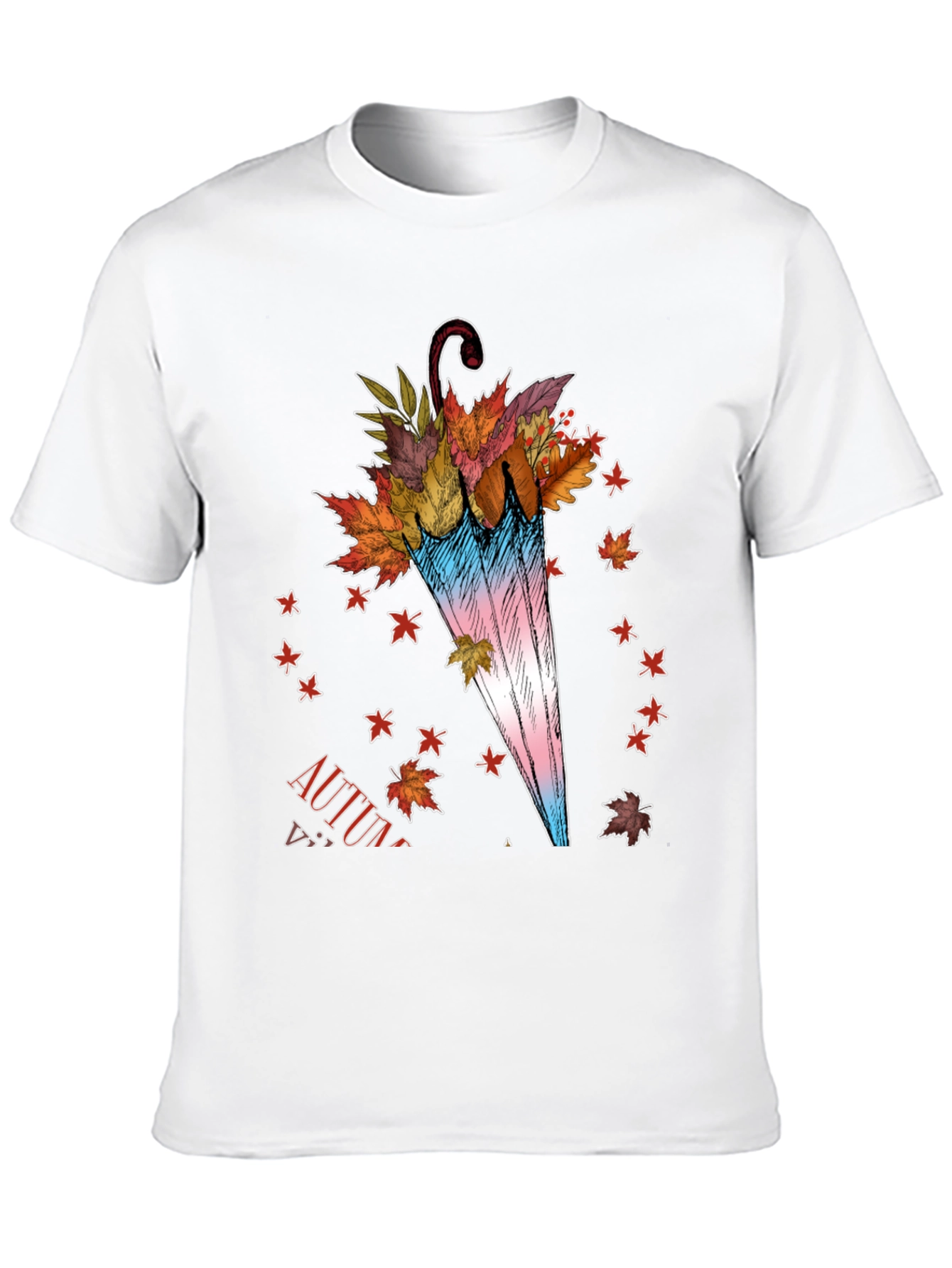 Autumn Leaves Umbrella T-Shirt