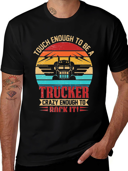 Tough Trucker Tee - Vintage Style Graphic