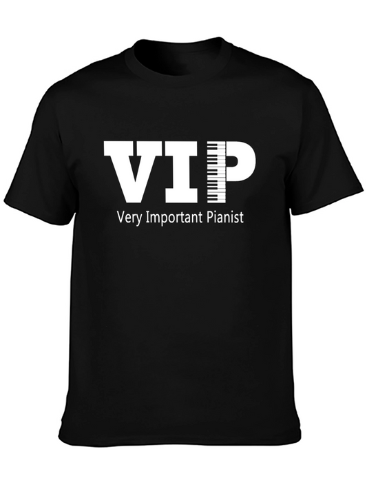 Very Important Pianist Black T-Shirt