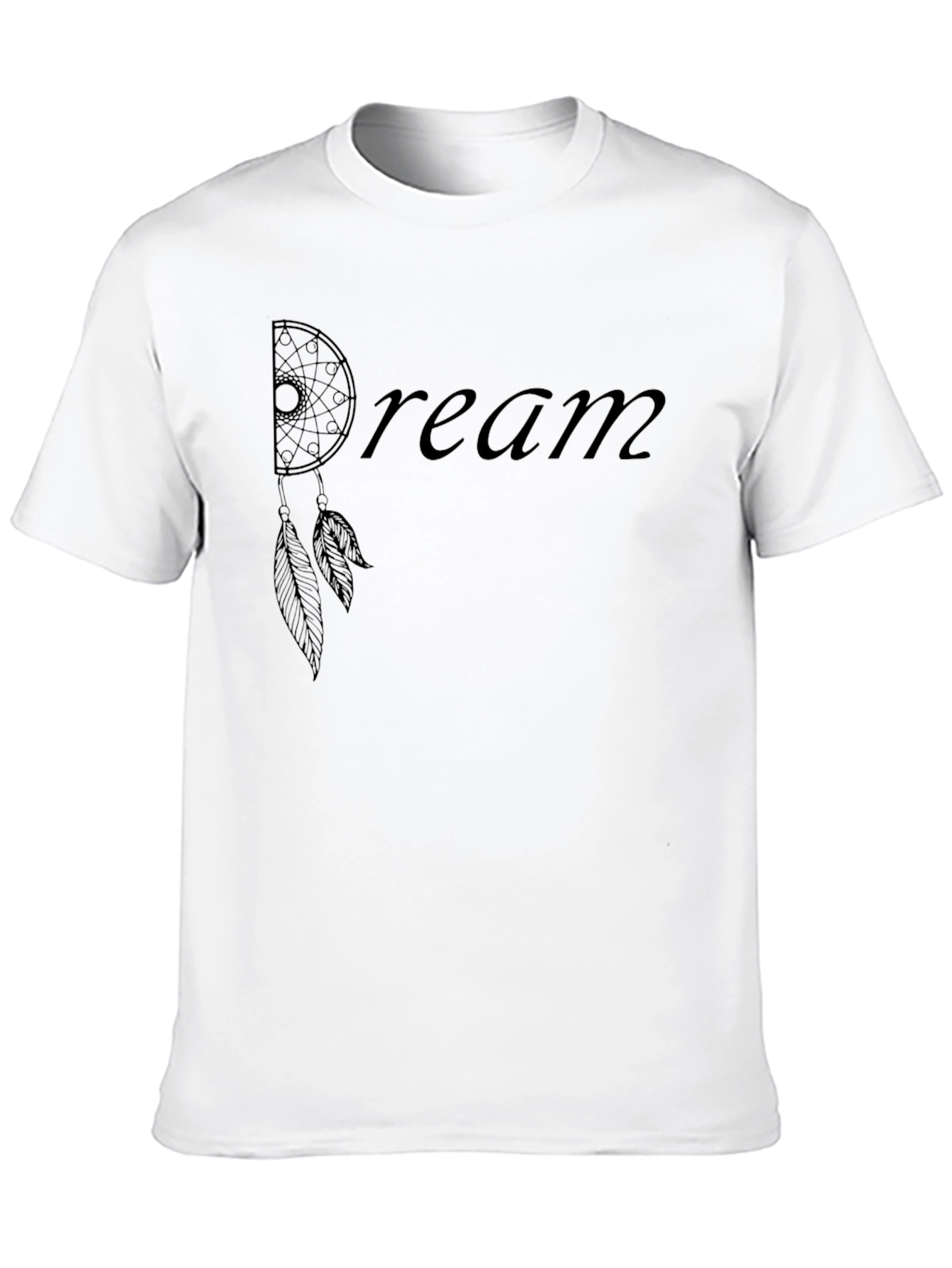 Dream Catcher Graphic Black T-Shirt