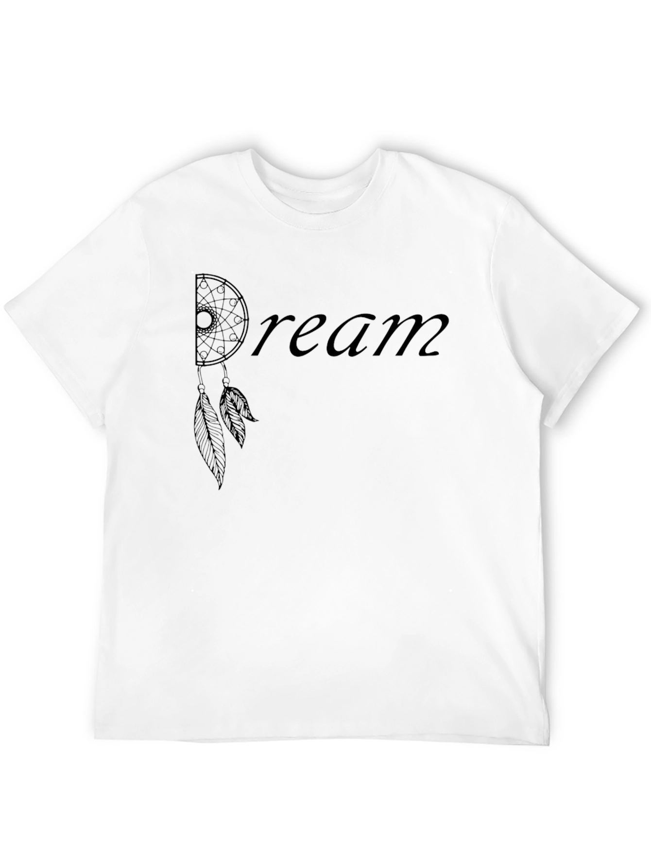 Dream Catcher Graphic Black T-Shirt