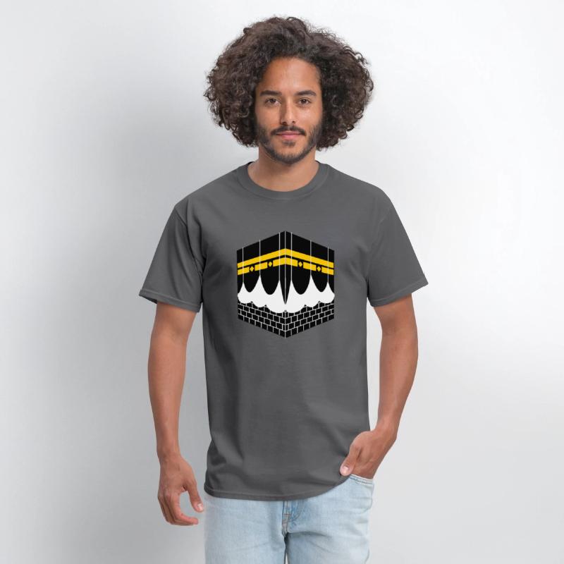 Kaaba as a logo for Muslim pilgrims