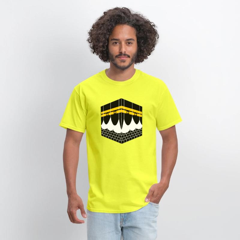 Kaaba as a logo for Muslim pilgrims
