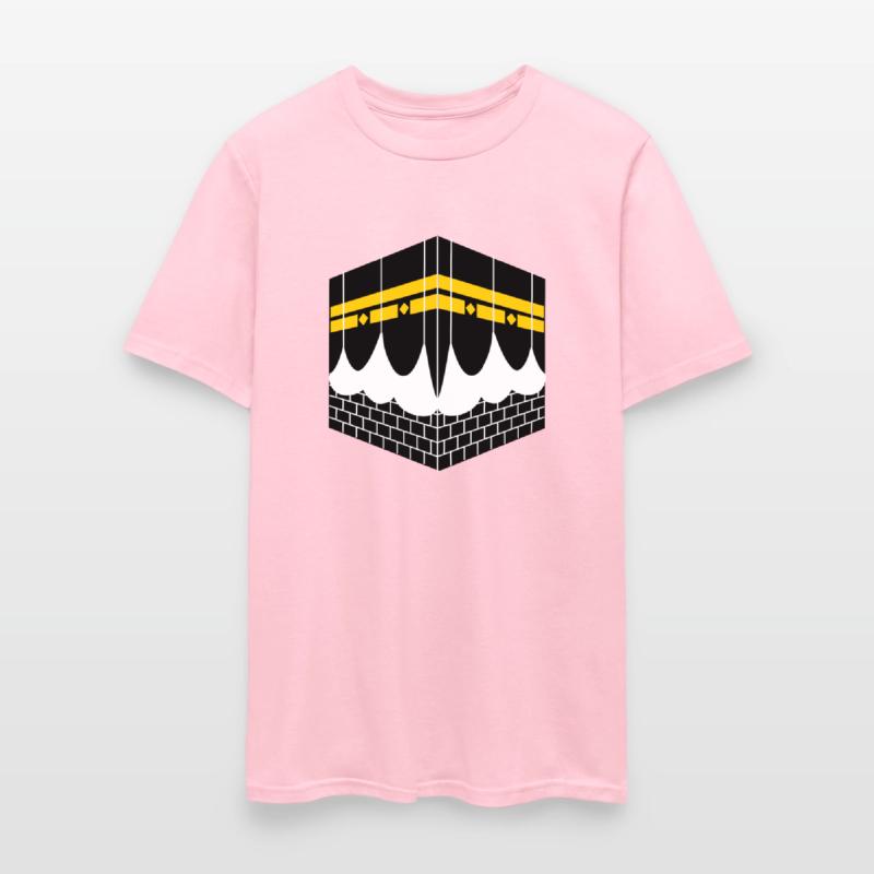 Kaaba as a logo for Muslim pilgrims