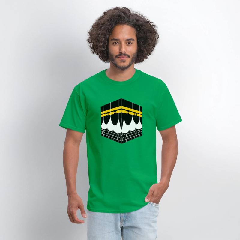Kaaba as a logo for Muslim pilgrims