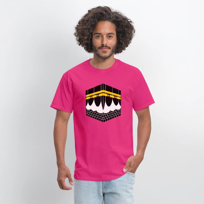 Kaaba as a logo for Muslim pilgrims