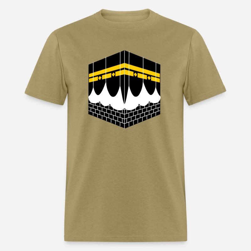 Kaaba as a logo for Muslim pilgrims