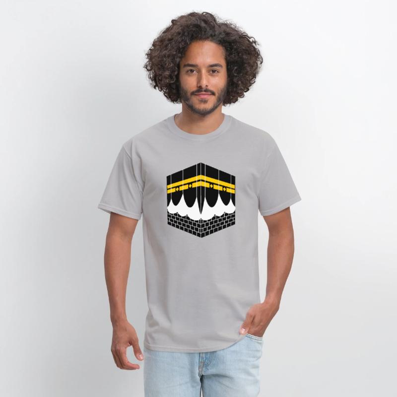 Kaaba as a logo for Muslim pilgrims