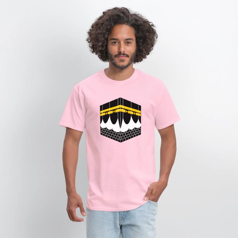 Kaaba as a logo for Muslim pilgrims