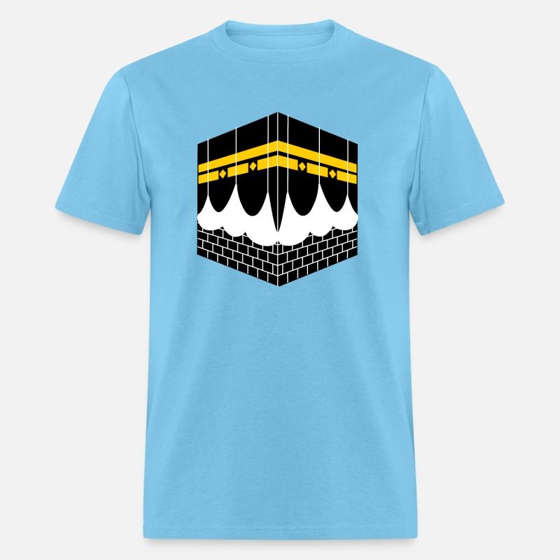 Kaaba as a logo for Muslim pilgrims