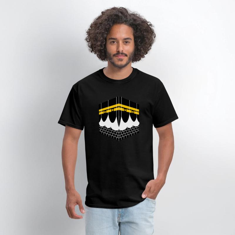 Kaaba as a logo for Muslim pilgrims