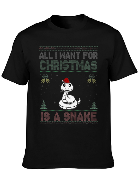 All I Want For Christmas Is A Snake T-Shirt