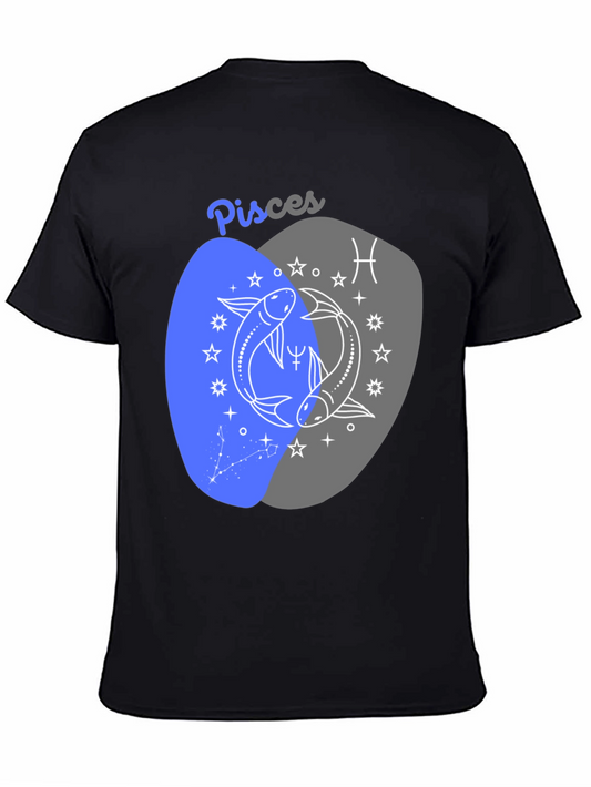 Pisces Zodiac T-Shirt - Stylish Astrology Design