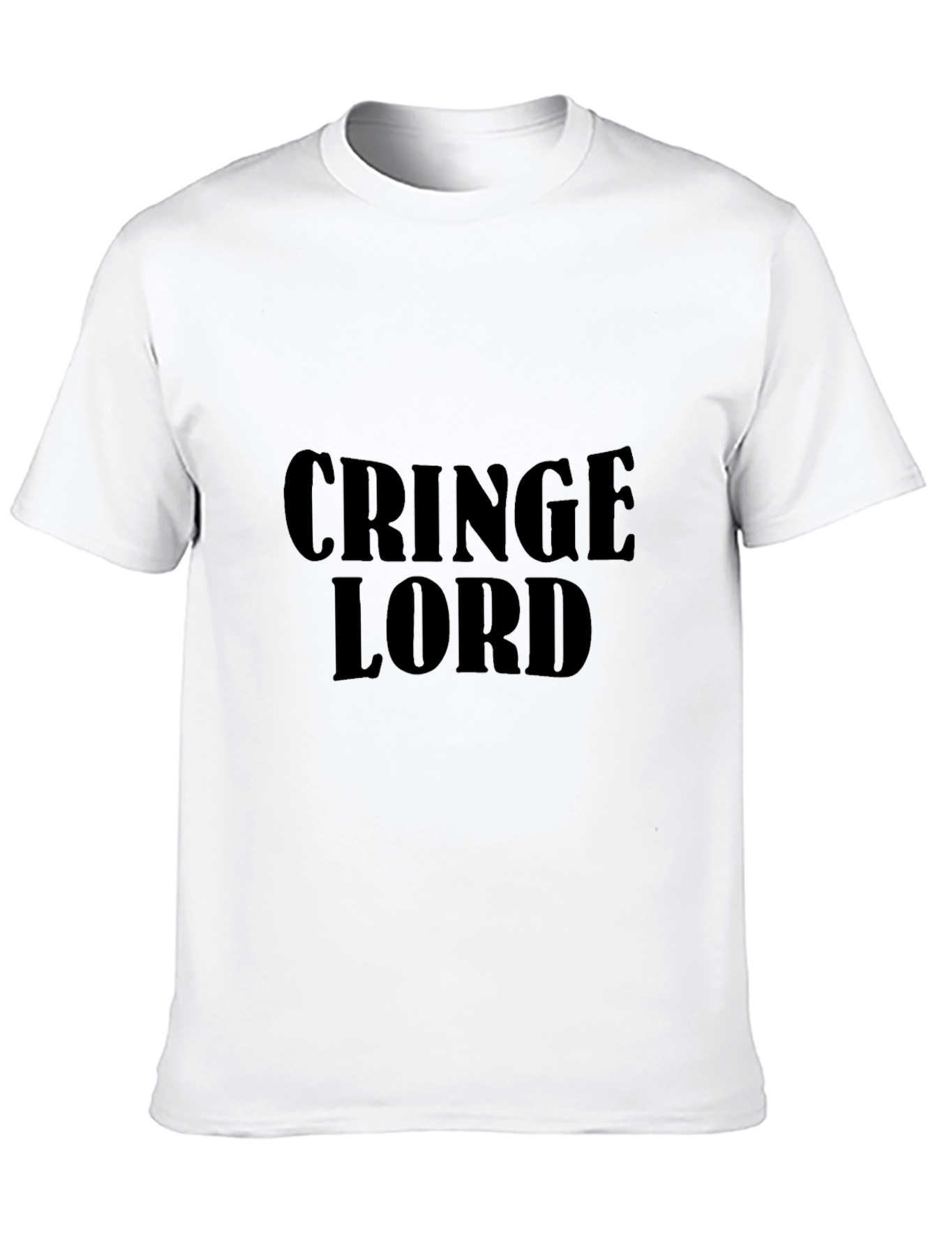 Cringe Lord Black T-Shirt
