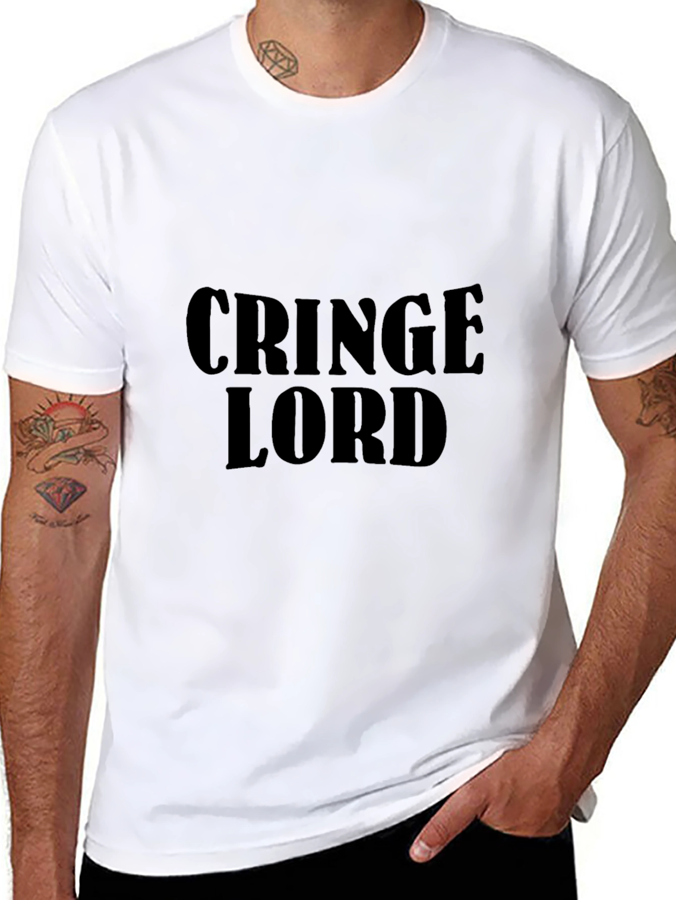 Cringe Lord Black T-Shirt