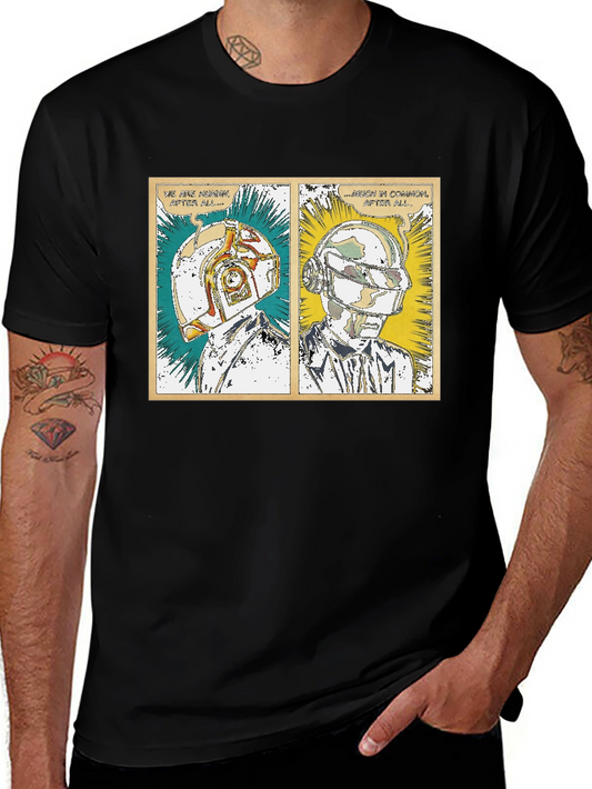 Daft Punk Comic T-Shirt