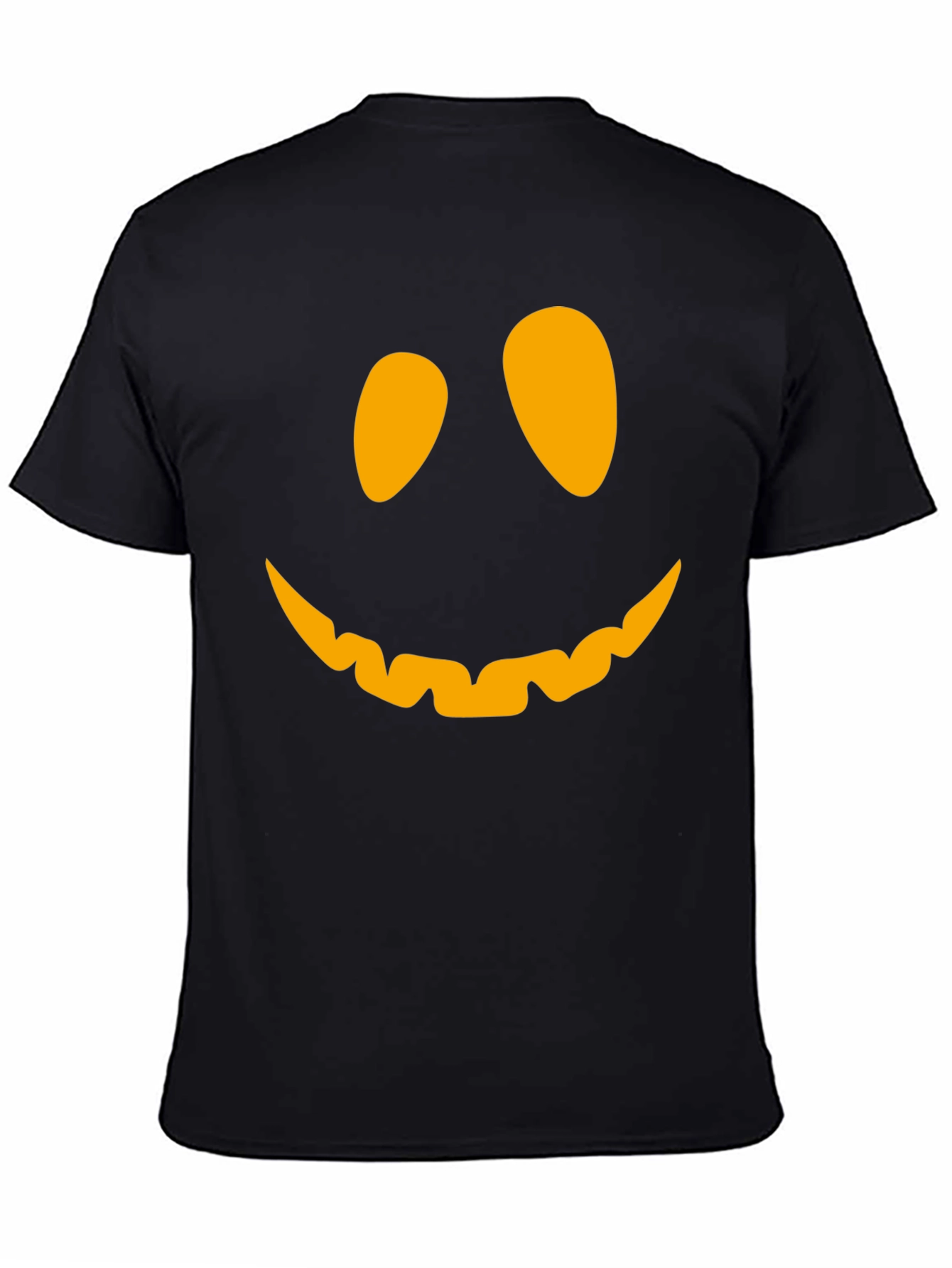 Pumpkin Face Graphic Tee - Halloween T-Shirt