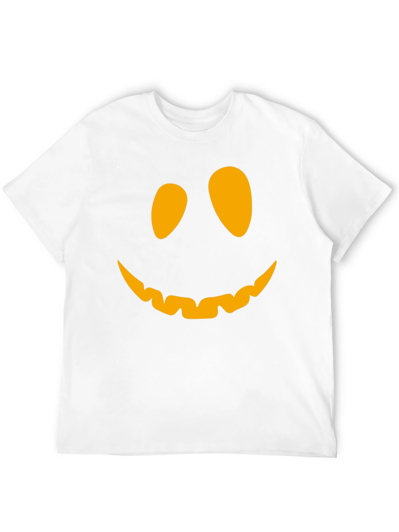 Pumpkin Face Graphic Tee - Halloween T-Shirt