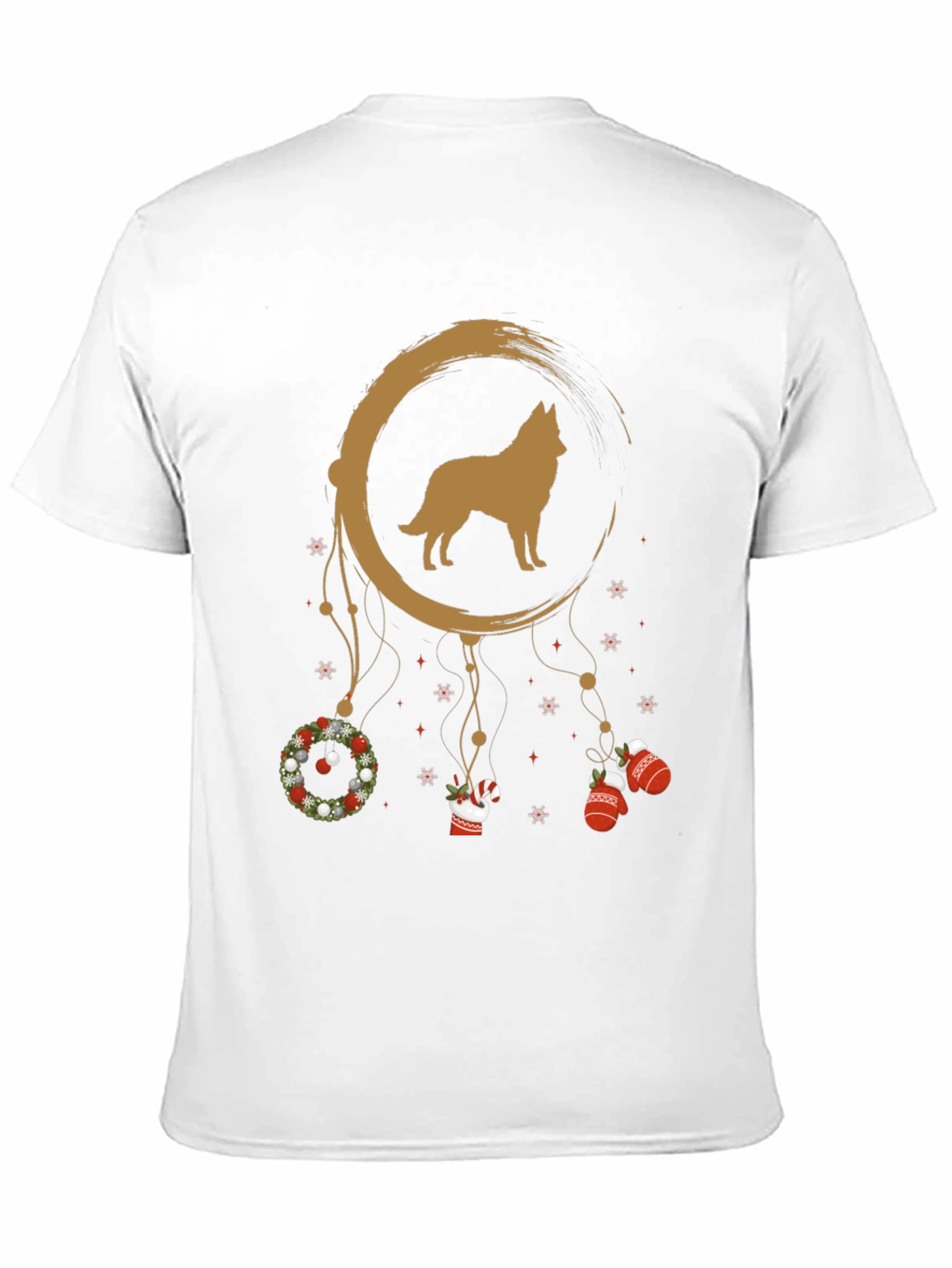Dog Dreamcatcher Christmas T-Shirt